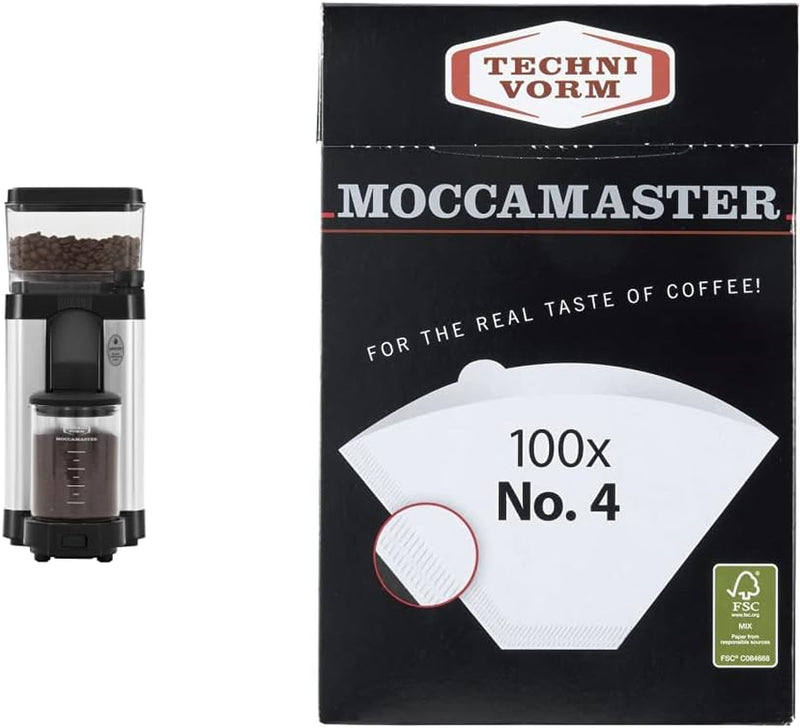 Technivorm Moccamaster 49520 KM5 Burr Coffee c, Polished Silver