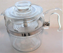 Vintage 6 cup Glass Percolator Coffee Pot