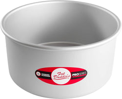 Fat Daddios Anodized Aluminum Round Cake Pan - 8x4 inch