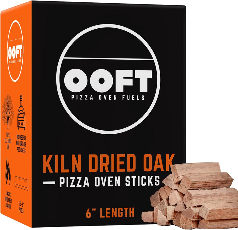 Mini Pizza Oven Wood - 100 Kiln Dried Oak - for Ooni Karu Solo Stove  More - High Heat  Slow Burn