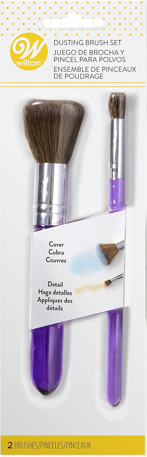 Wilton Decorating Brush Set - Food Safe for Edible Glitter and Painting Treats