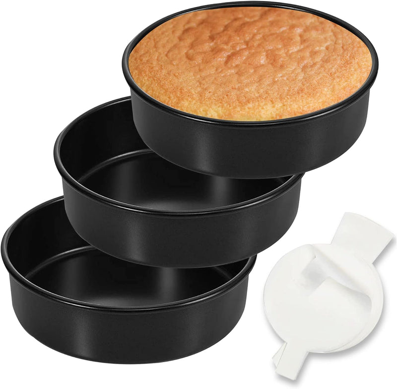 RFAQK 133PC Round Cake Pan Set with Baking and Decorating Supplies