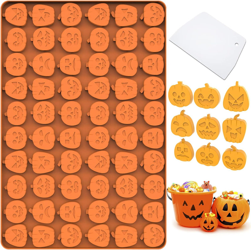 77 Gingerbread Man Silicone Molds - Food Grade for Baking Pudding Candy - with Baking Scraper