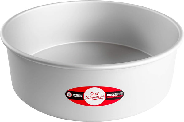 Fat Daddios Anodized Aluminum Round Cake Pan - 8x4 inch