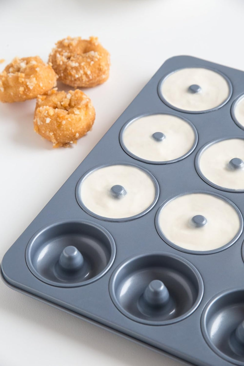 Non-Stick Mini Donut Pan - 12 Cavities