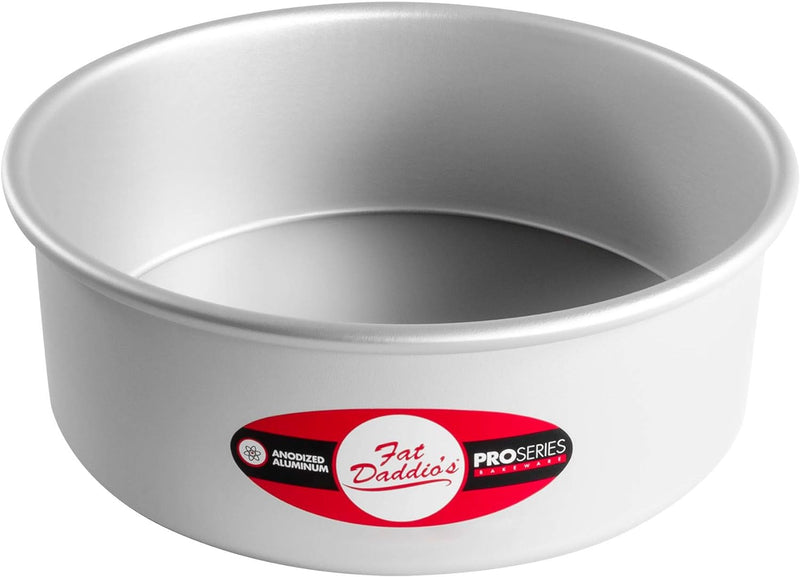 Fat Daddios 6x3 Inch Round Cheesecake Pan - Silver