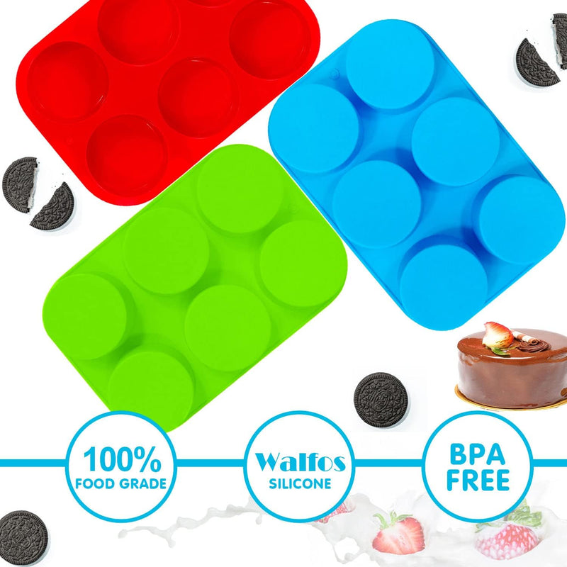 Non-Stick Oreo Mold for Chocolate Covered Treats - Set of 3