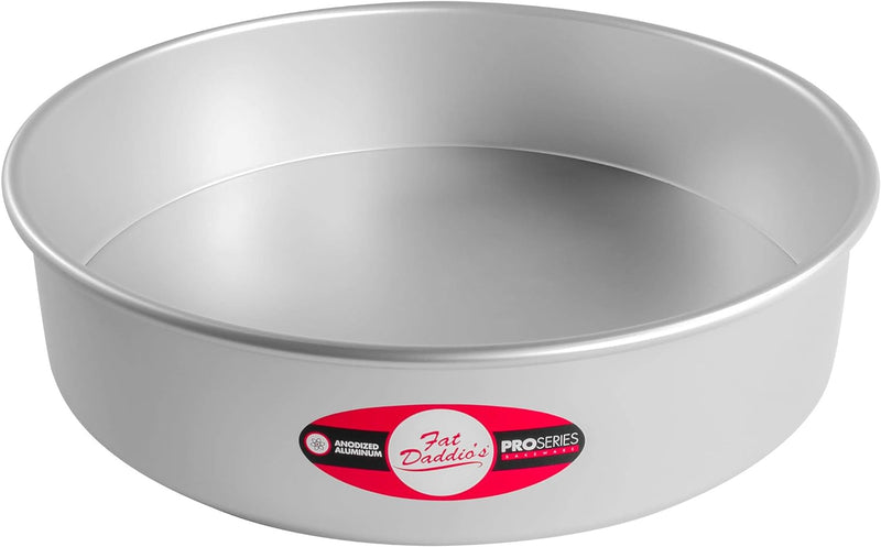 Fat Daddios 6x3 Inch Round Cheesecake Pan - Silver