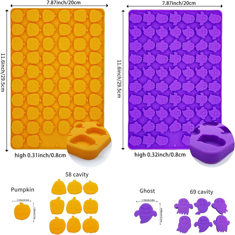 Dog Bone and Paw Print Silicone Molds for Treats and Baking