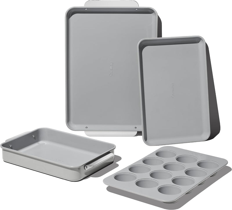 11-Piece Non-Toxic Ceramic Bakeware Set - PTFE  PFOA-Free