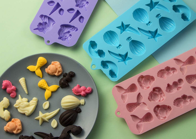 Webake Baby Molds - Bite Size Silicone Candy  Gummy Mould for Baby Shower Cake Decorating