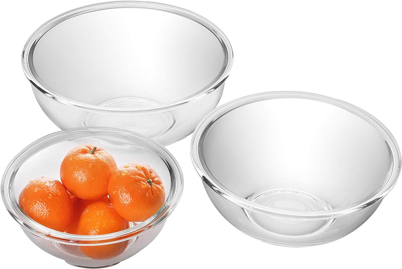 BOVADO USA 1Qt Glass Bowl - Clear Multi-use Glass