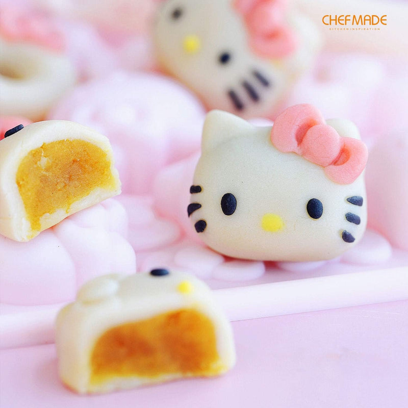 Hello Kitty Cake Pan - 4 Non-Stick Silicone Molds for Oven  Instant Pot Pink