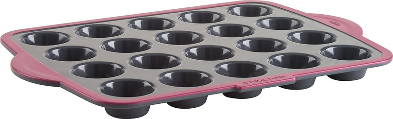 Trudeau Mini Muffin Pan - 24 Cup GreyMint