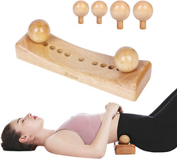 Psoas Muscle Release Tool and Personal Body Massage for Release Back Bain, Trigger Point Physical Therapy with 6 Massage Heads