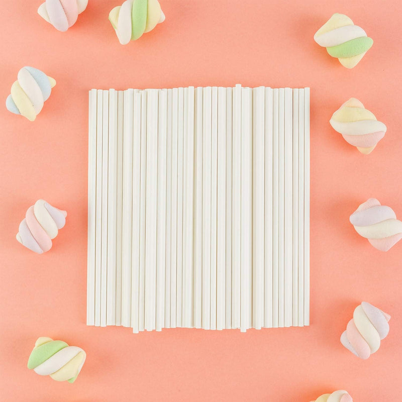 Cake Pop Sticks and Wrappers Kit - 300 Count with Lollipop Sticks Treat Bags and Twist Ties