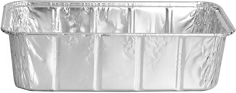 20 Pack Aluminum Loaf Pans - Heavy Duty Disposable Bread Pans 2 lb for Baking and Serving 85 x 45 x 25 - Max 240C