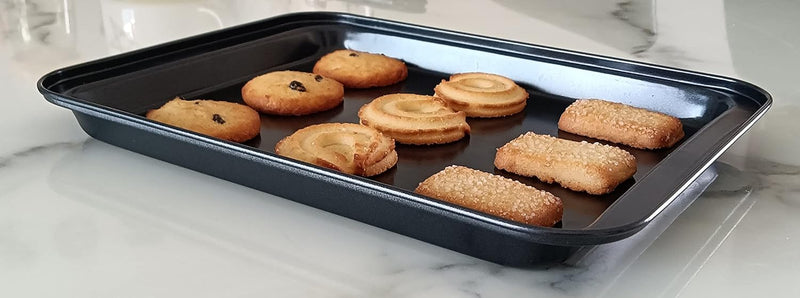 Mini Nonstick Baking Sheets for Toaster or Oven - 2 Pack