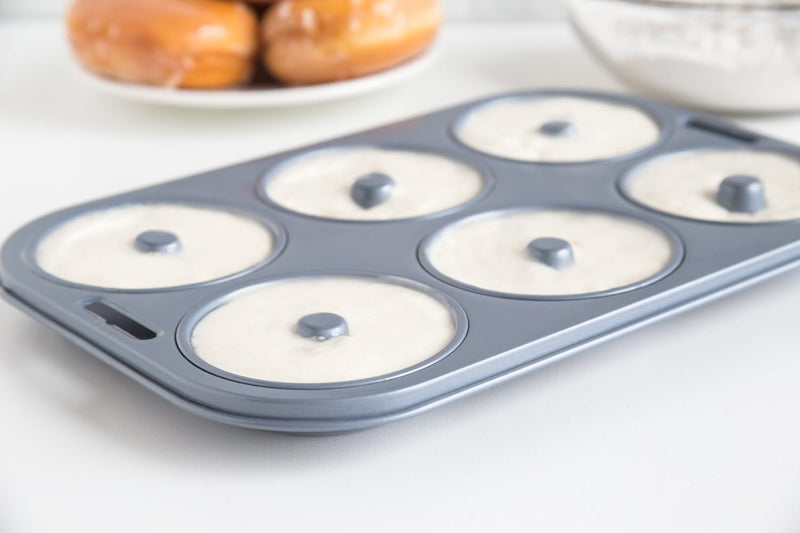 Non-Stick Mini Donut Pan - 12 Cavities