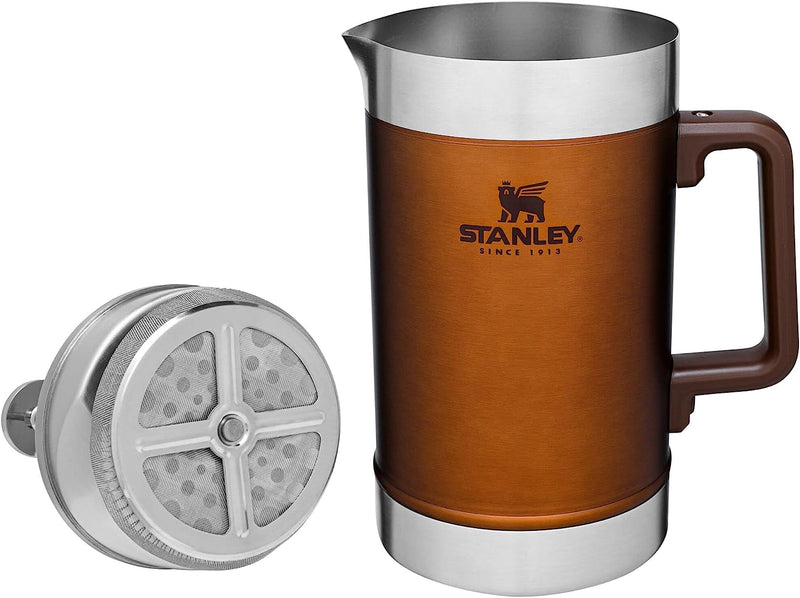 Stanley French Press 48oz with Double Vacuum Insulation Stainless Steel - Hammertone Green