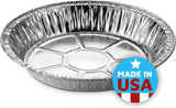 MontoPack Disposable 5" Aluminum Foil Pie/Tart Pan (50 Pack) | 5 Inch Round Cake Pan for Baking Personal Mini Pies, Homemade Cakes & Quiche | Oven Safe Foil Tins Easily Stack & Store, Freeze & Reheat