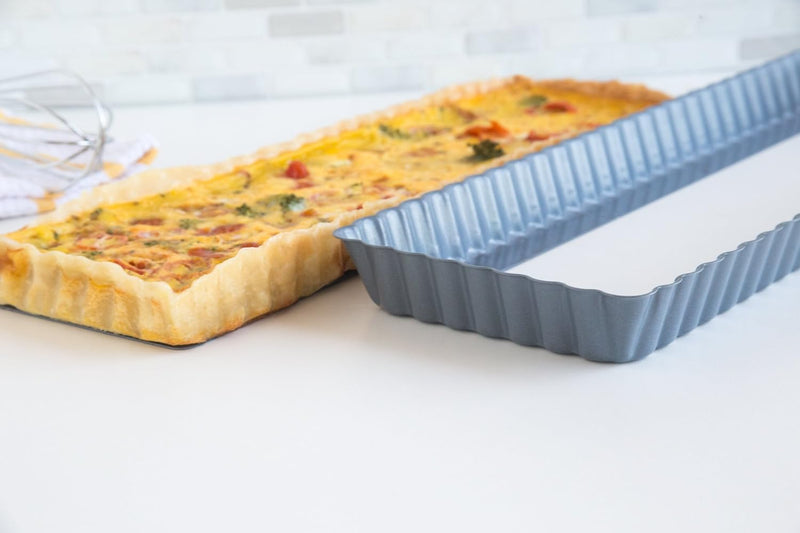 Non-Stick Tart and Quiche Pan - 95-inch with Removable Loose Bottom