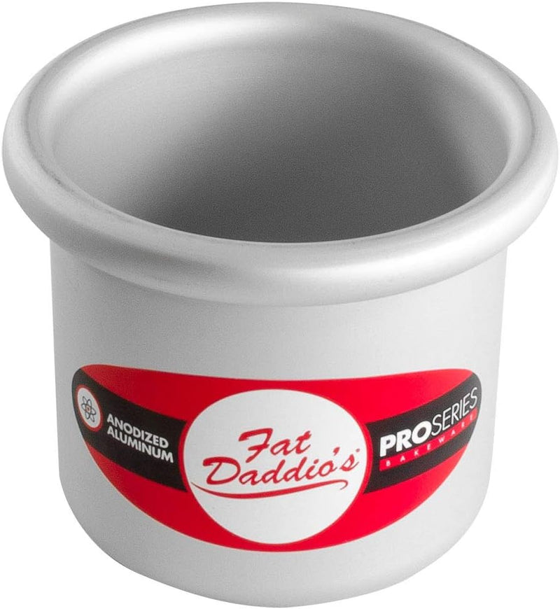 Fat Daddios Anodized Aluminum Round Cake Pan - 8x4 inch