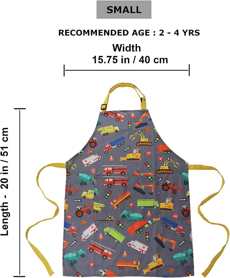 Kids Apron - Dual Pockets - Multifunctional