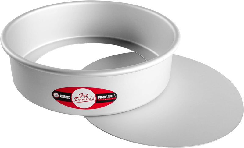 Fat Daddios 6x3 Inch Round Cheesecake Pan - Silver