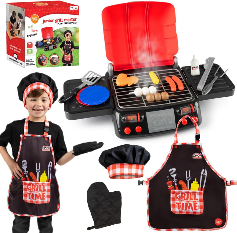 Kids Baking Set with Unicorn Apron - Ages 5  Up