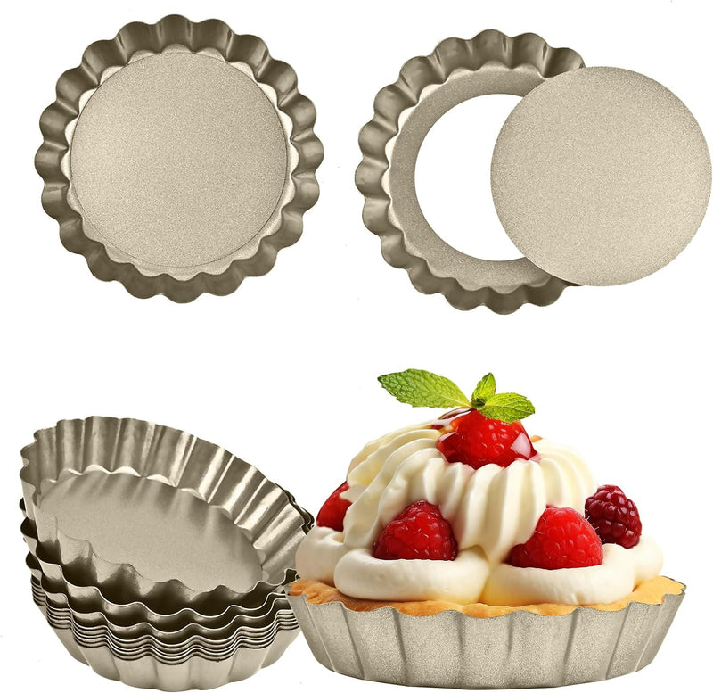 9 Non-Stick Tart Pan - Carbon Steel Construction