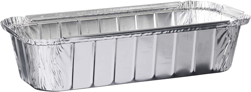 Disposable Aluminum Loaf Pans - Perfect for Baking and Meal Prep - Pack of 10