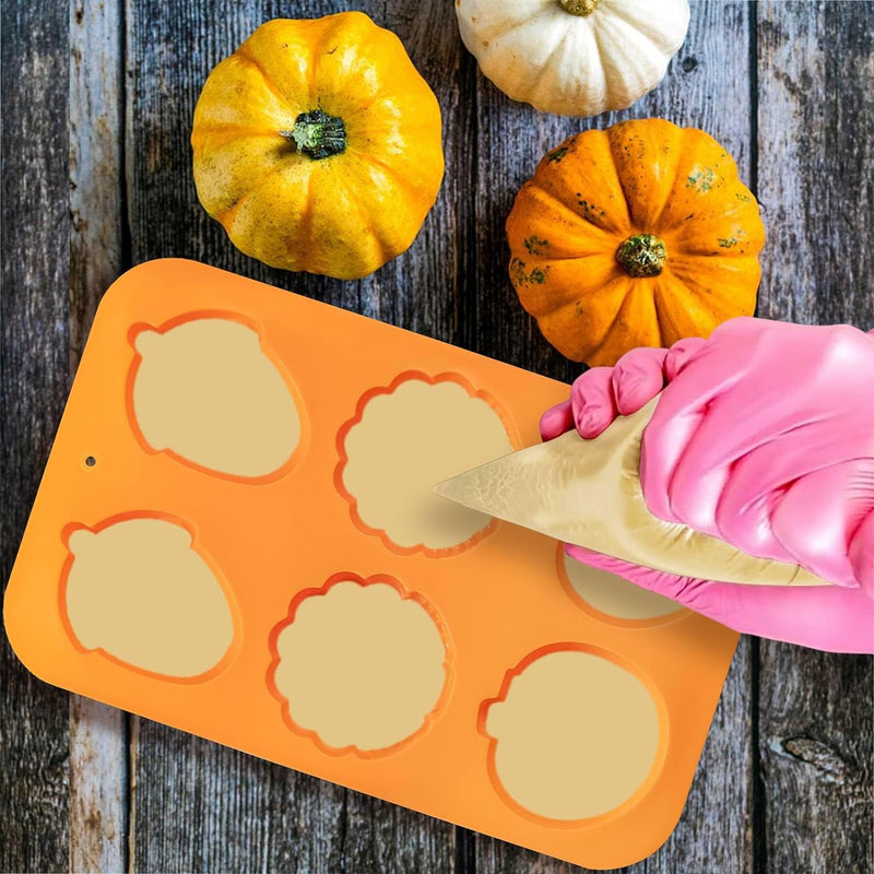 3-Pack Turkey Pumpkin Cake Molds - Silicone Baking Set for Thanksgiving  Halloween Desserts