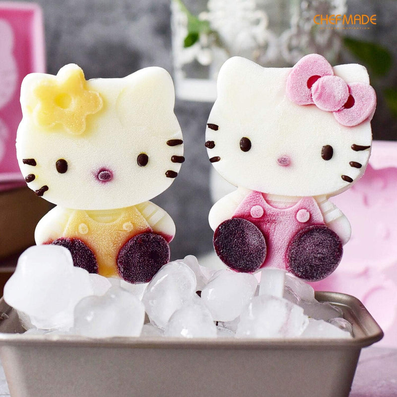 Hello Kitty Cake Pan - 4 Non-Stick Silicone Molds for Oven  Instant Pot Pink