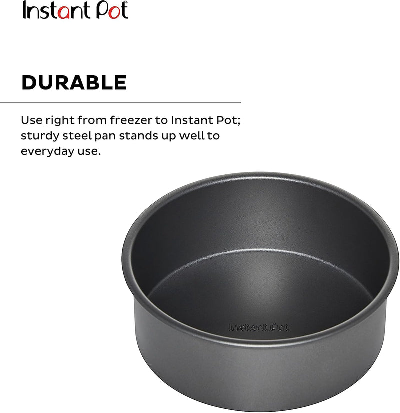 Instant Pot Round Cake Pan 77-Inch - Gray