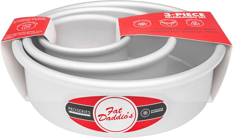 Fat Daddios Anodized Aluminum Round Cake Pan - 8x4 inch