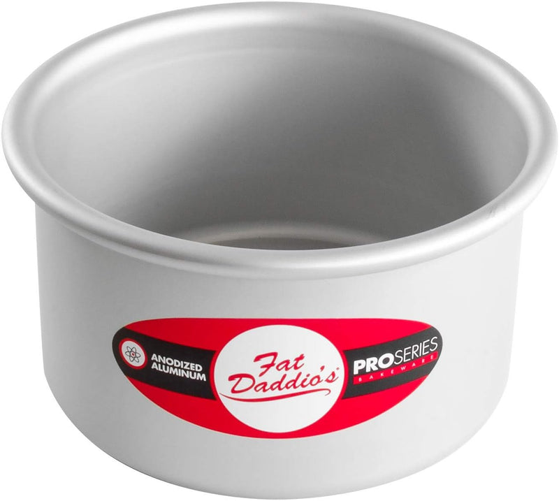 Fat Daddios Anodized Aluminum Round Cake Pan - 8x4 inch