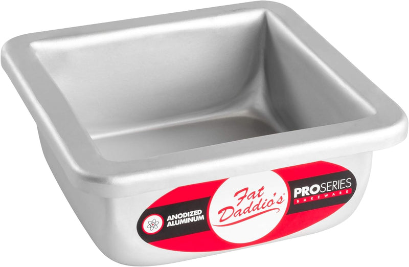 Fat Daddios Anodized Aluminum Square Cake Pan - 10x3 inch