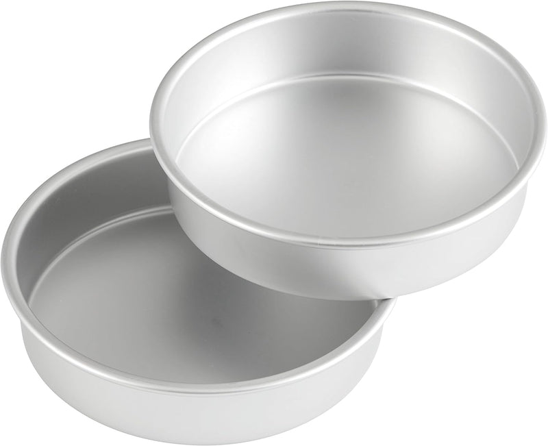 Wilton Cake Pan Set - 8-Inch Round Aluminum 2-Piece