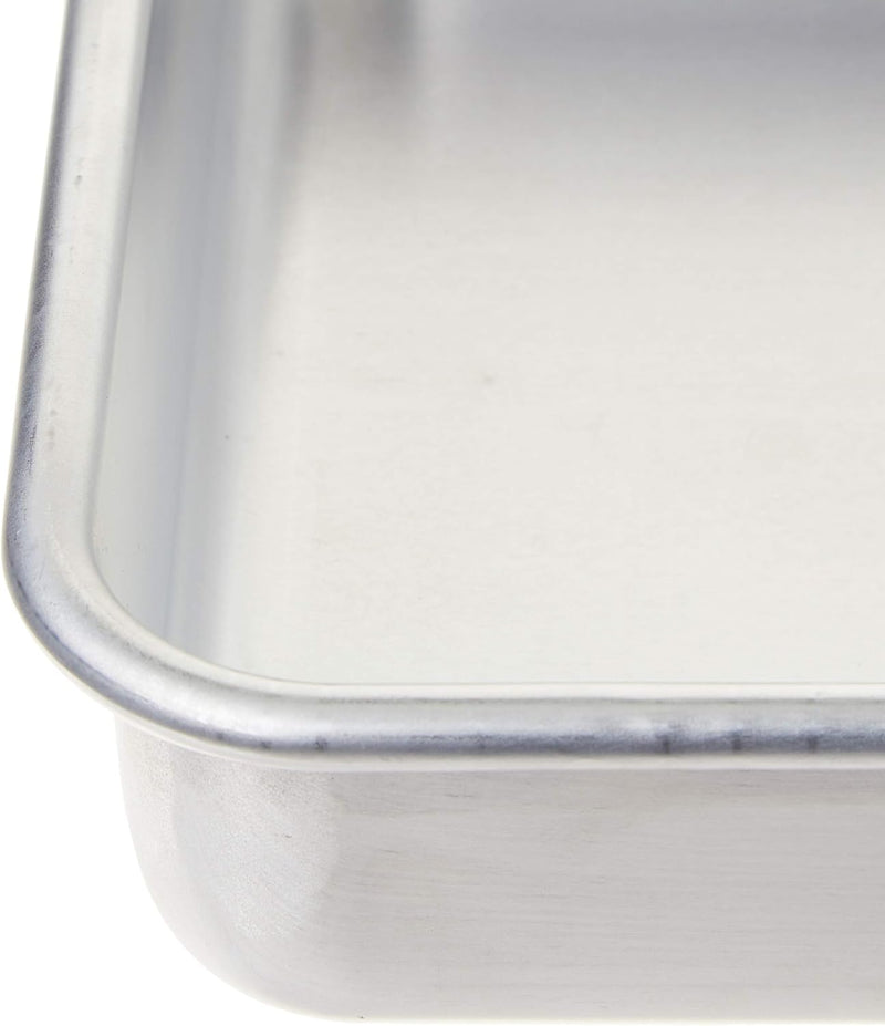 Nordic Ware Naturals Aluminum Commercial 8 x 8 Square Cake Pan - Silver