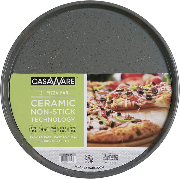 12-Inch Silver Granite PizzaBaking Pan from casaWare