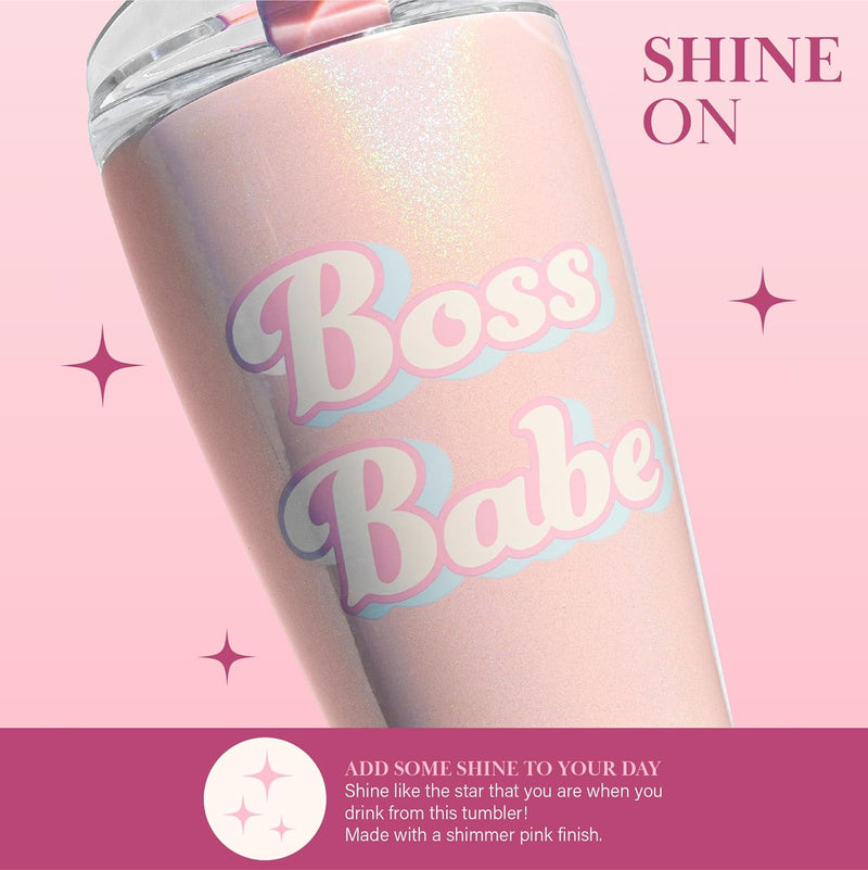 Paris Hilton Pink 20oz Water Bottle - Stylish  Eco-Friendly