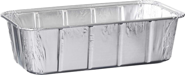 Disposable Aluminum Loaf Pans - Perfect for Baking and Meal Prep - Pack of 10