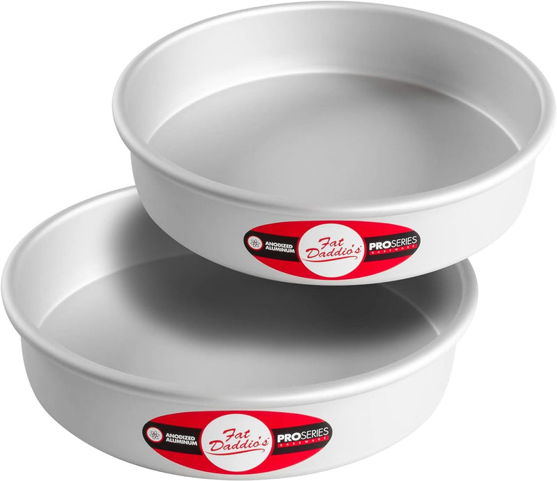 Fat Daddios Anodized Aluminum Round Cake Pan - 8x4 inch