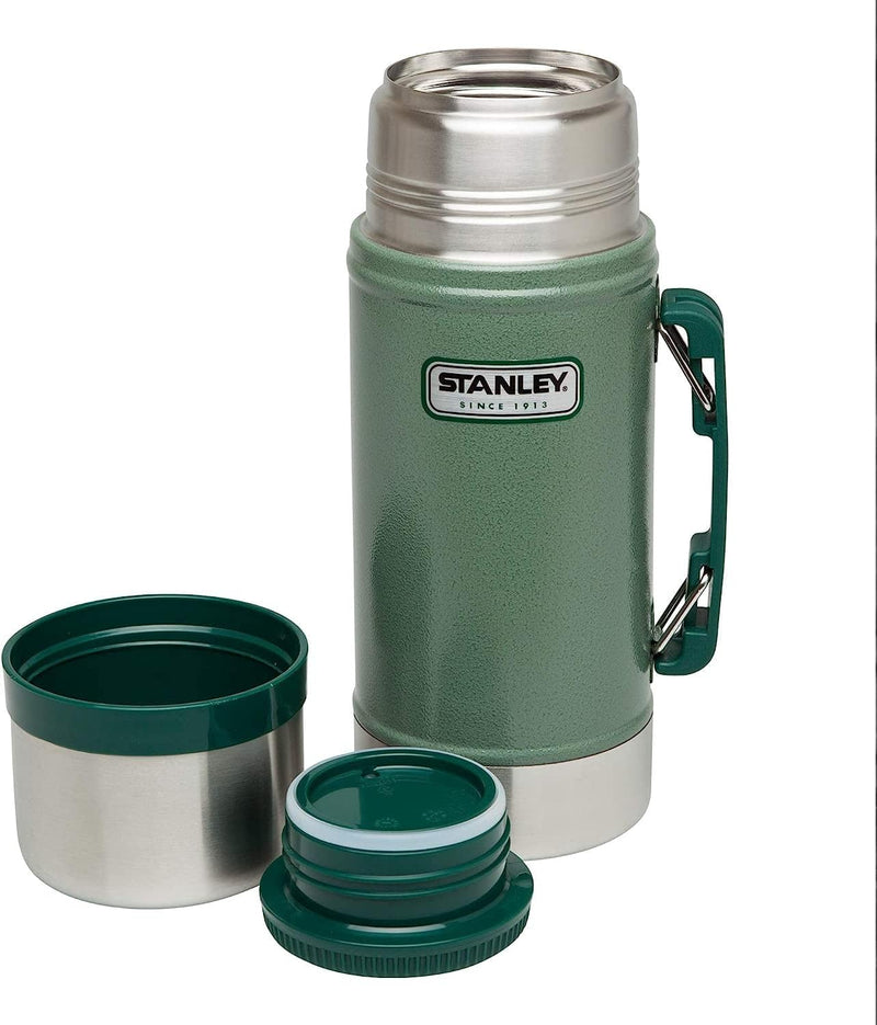 Stanley 24oz Classic Vacuum Food Jar - Green Hammertone