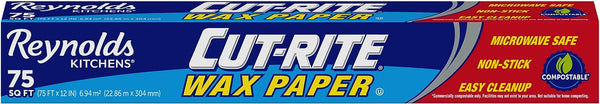 Reynolds Cut-Rite Wax Paper - 75 Sq Ft Roll
