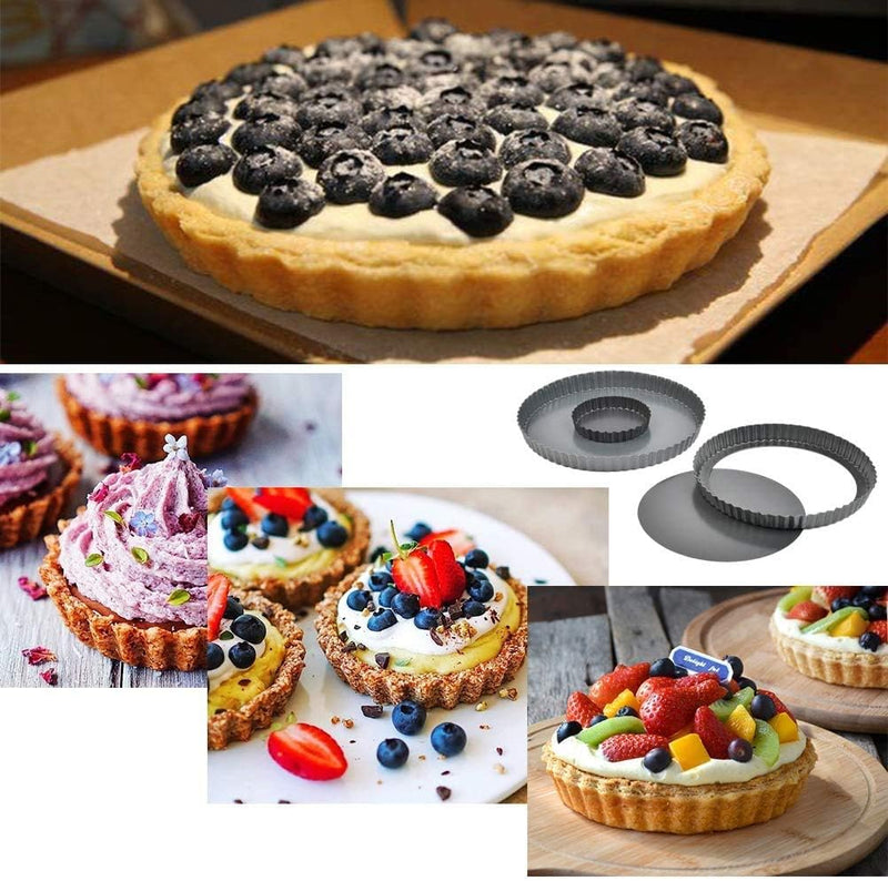 9 Non-Stick Tart Pan - Carbon Steel Construction