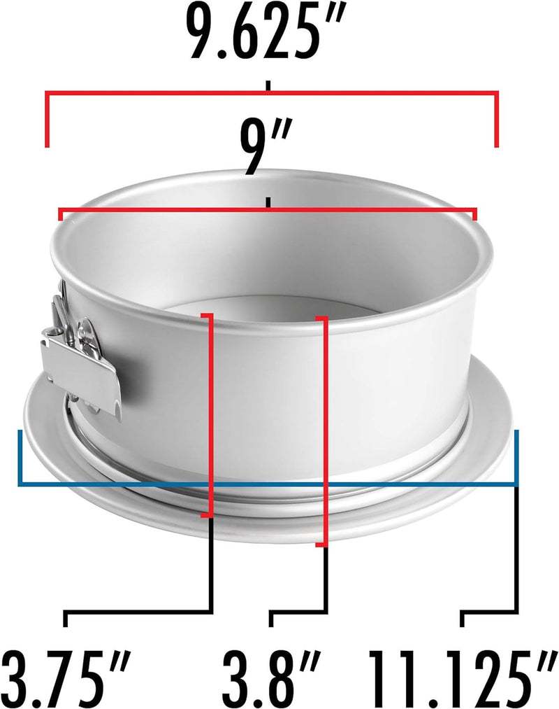 Fat Daddios Anodized Aluminum Springform Pan - 9x3 - PSF-93