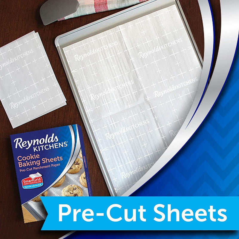 Reynolds Parchment Paper for Cookie Baking 22 Sheets
