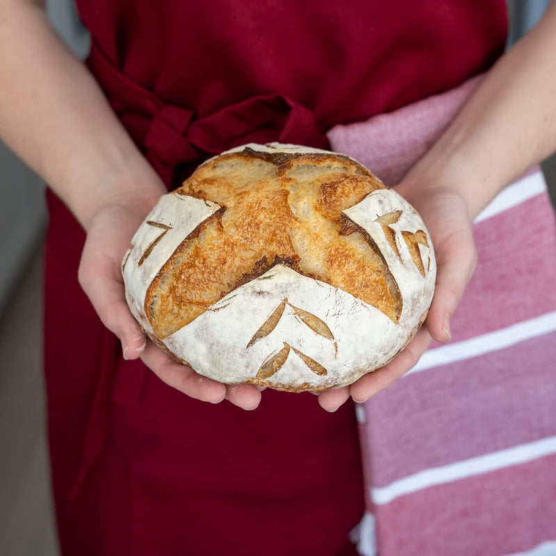 9 Sourdough Bread Proofing Basket - Non-Stick Brotform made with Spruce Wood Pulp German-Made Bakers Gift